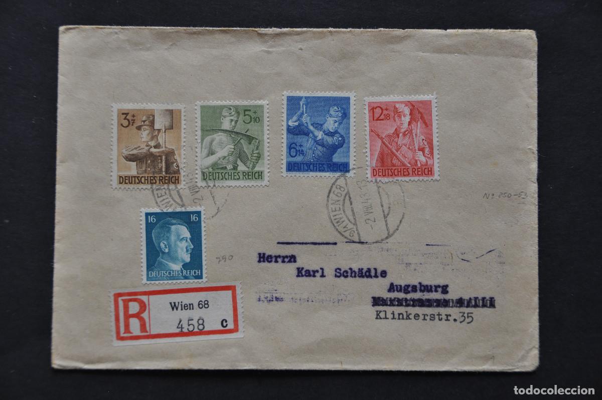 Sellos: ALEMANIA - SOBRE FECHADO EN 1943