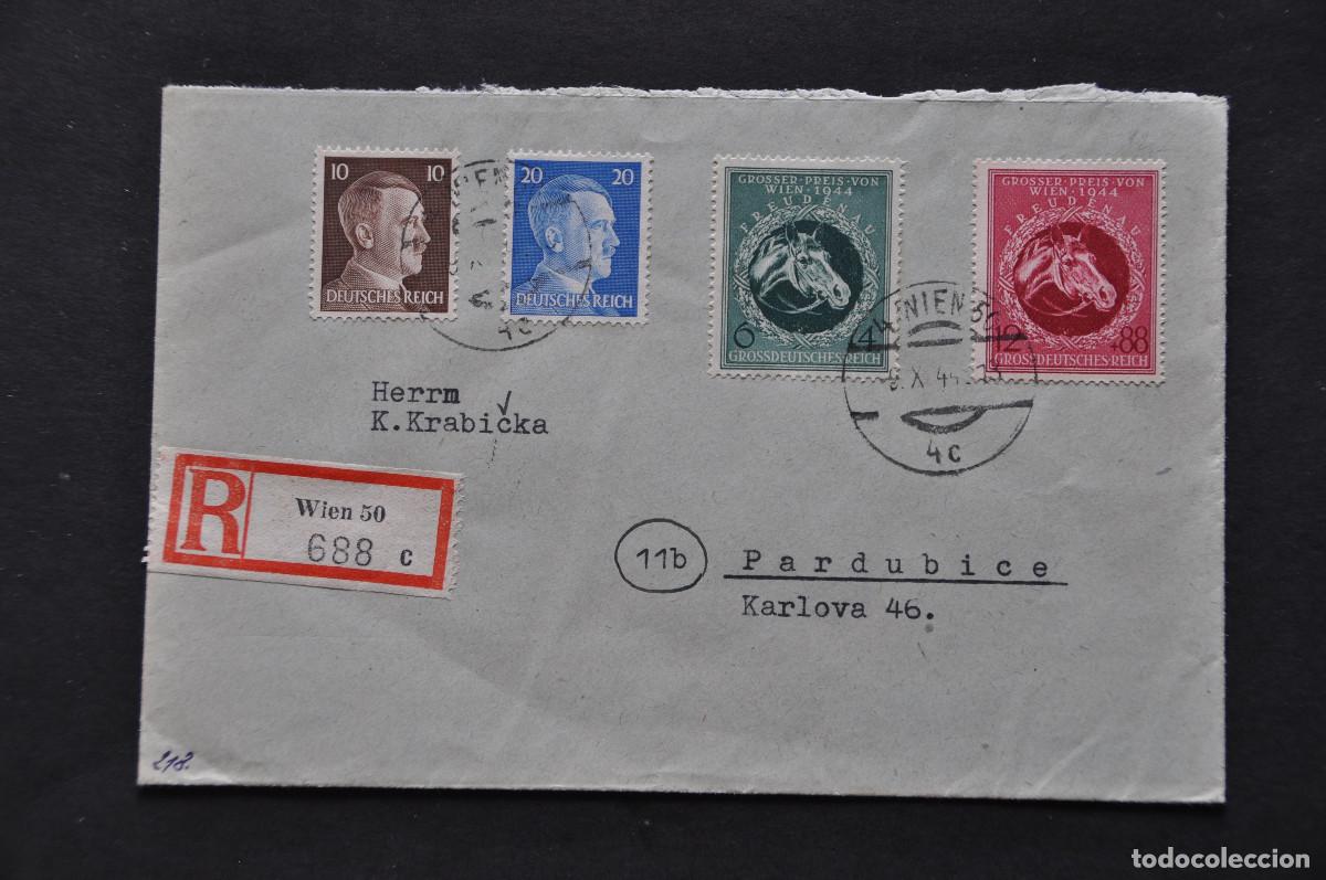 Sellos: ALEMANIA - SOBRE FECHADO EN 1944