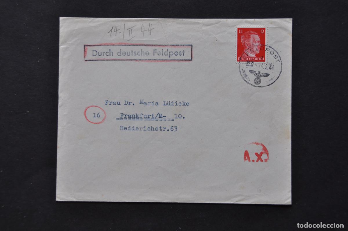 Sellos: ALEMANIA - SOBRE FECHADO EN 1944