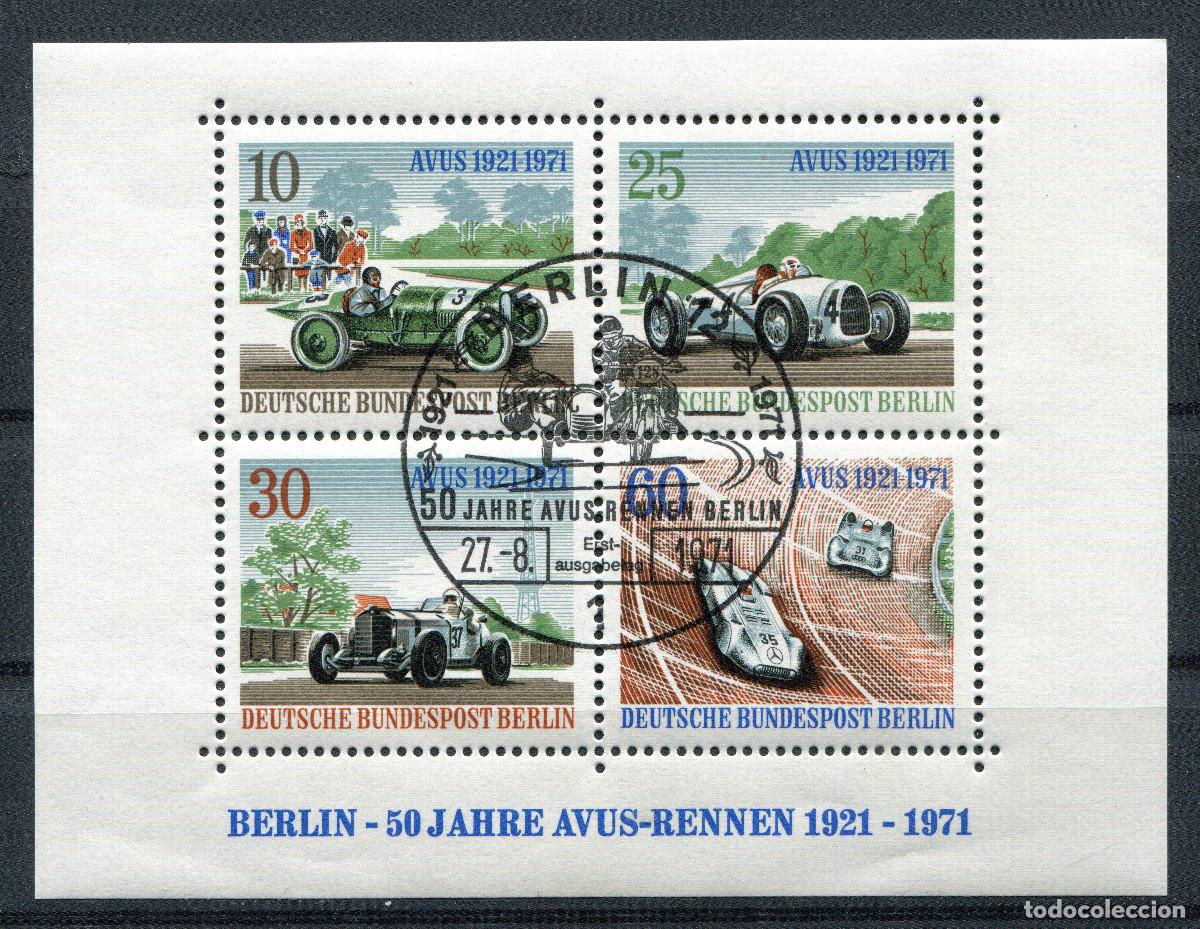 Sellos: BERLIN 1971 STAMP MICHEL DE-BE BL3