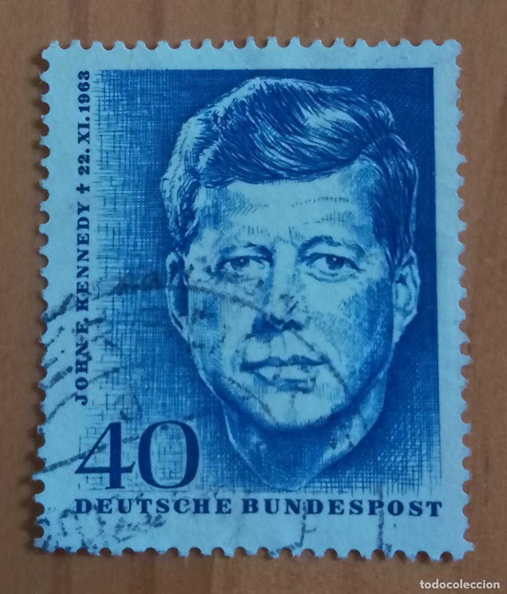Sellos: ALEMANIA - V/F 40 - A&Ntilde;O 1964, PRESIDENTE: JOHN F. KENNEDY