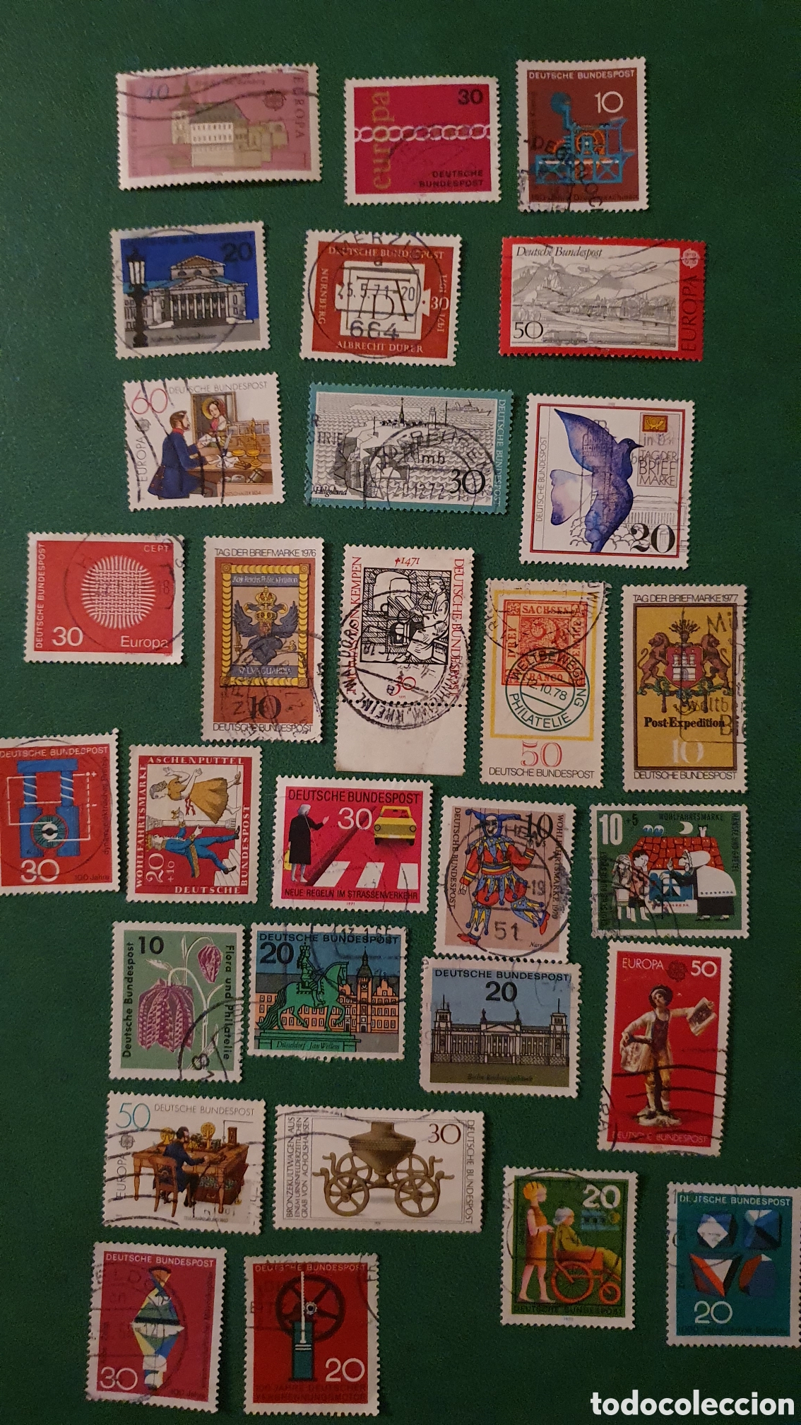 Selos: Sellos Alemania yey&eacute; a&ntilde;os 70