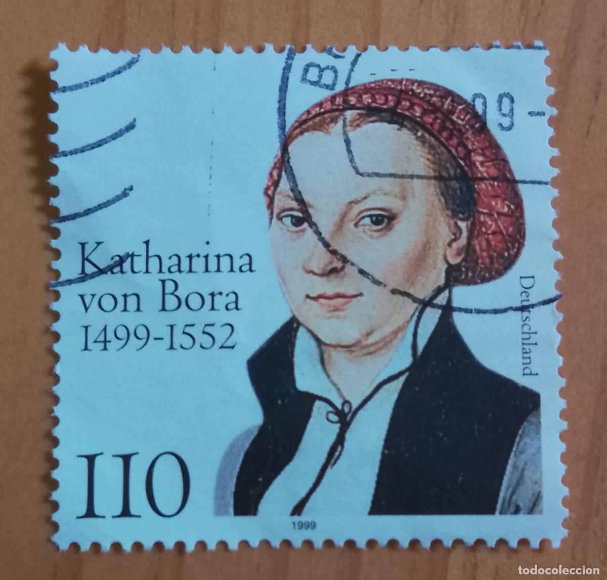 Sellos: ALEMANIA - V/F 110 - A&Ntilde;O 1999 - 5&ordm; CENTENARIO NACIMIENTO DE KATHARINA VON VOTA 1499.1552