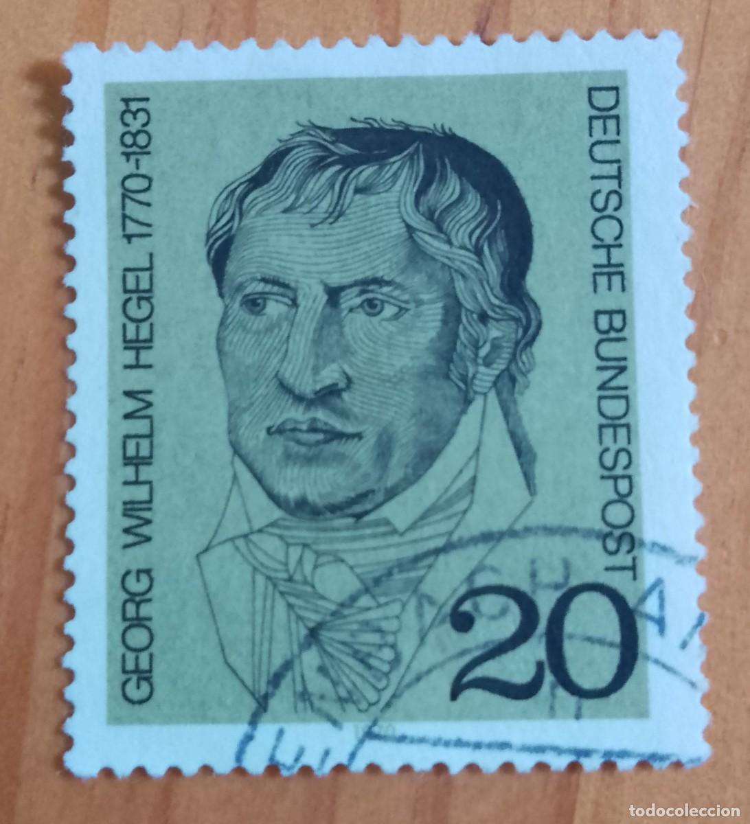 Sellos: ALEMANIA - V/F 20 - A&Ntilde;O 1970 - GEORG WILHELM 1770.1831 - YV 480