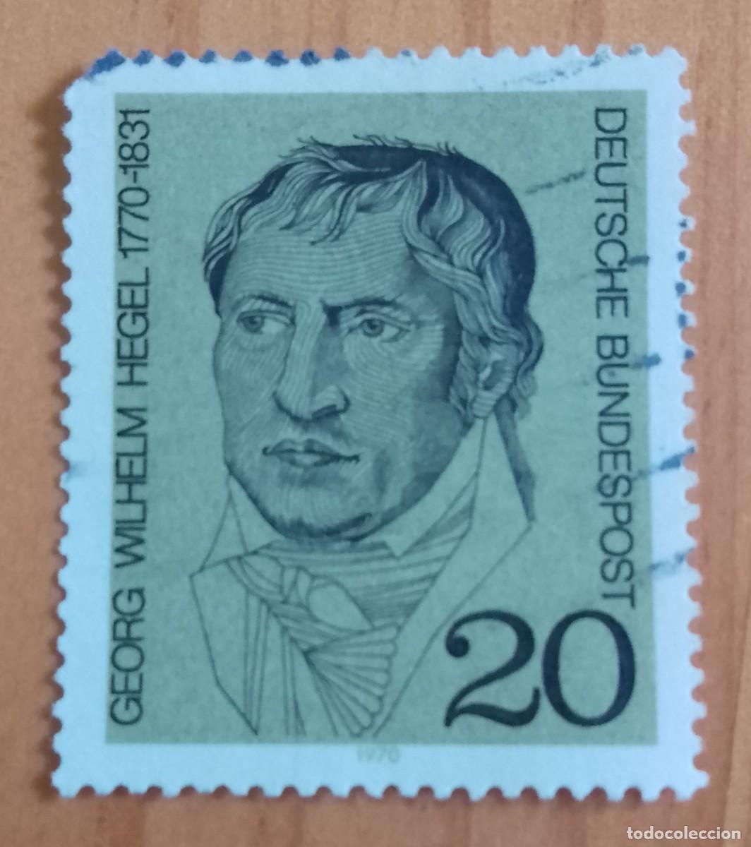 Sellos: ALEMANIA - V/F 20 - A&Ntilde;O 1970 - GEORG WILHELM 1770.1831 - YV 480