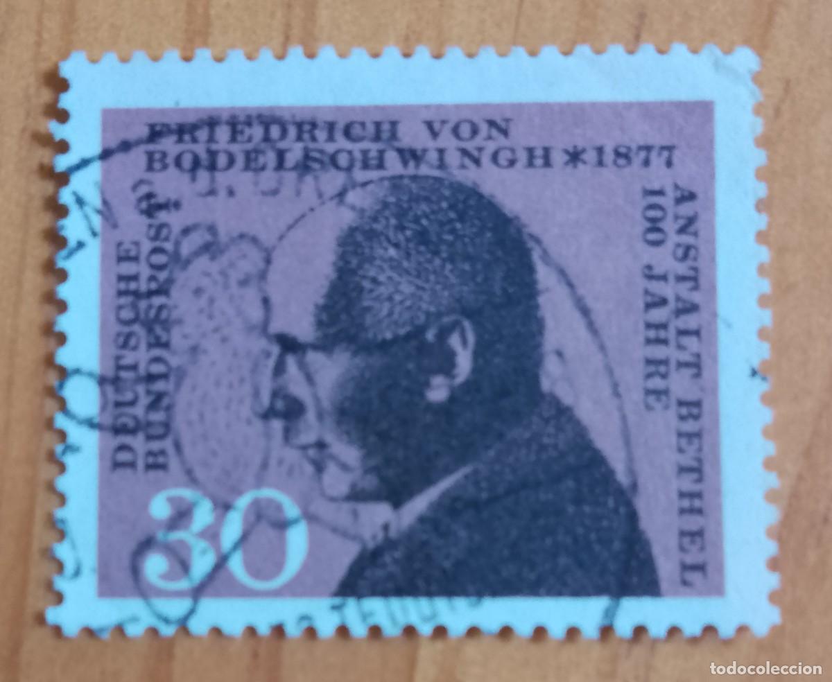 Sellos: ALEMANIA - V/F 30 - A&Ntilde;O 1967 -ANSTALT BETHEL - YV 402