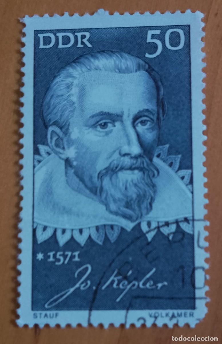 Sellos: ALEMANIA, DDR - A&Ntilde;O 1971 - PERSONAJE: KEPLER