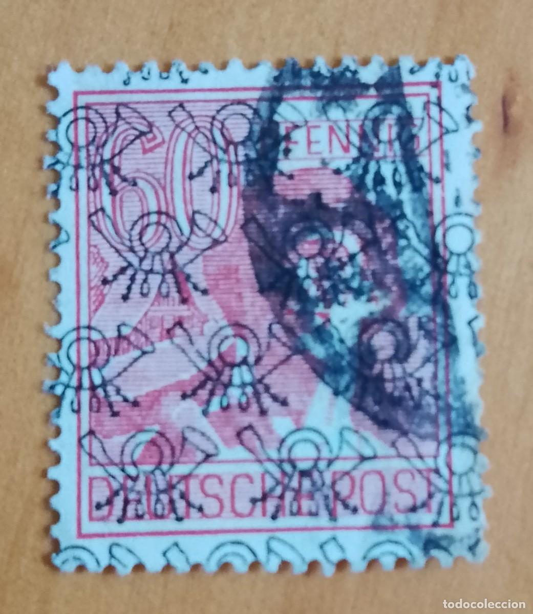 Sellos: ALEMANIA - V/F 6 PFENNIG