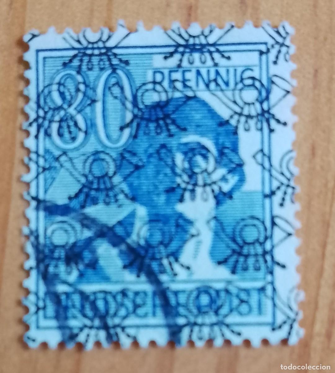 Sellos: ALEMANIA - V/F 80 PFENNIG