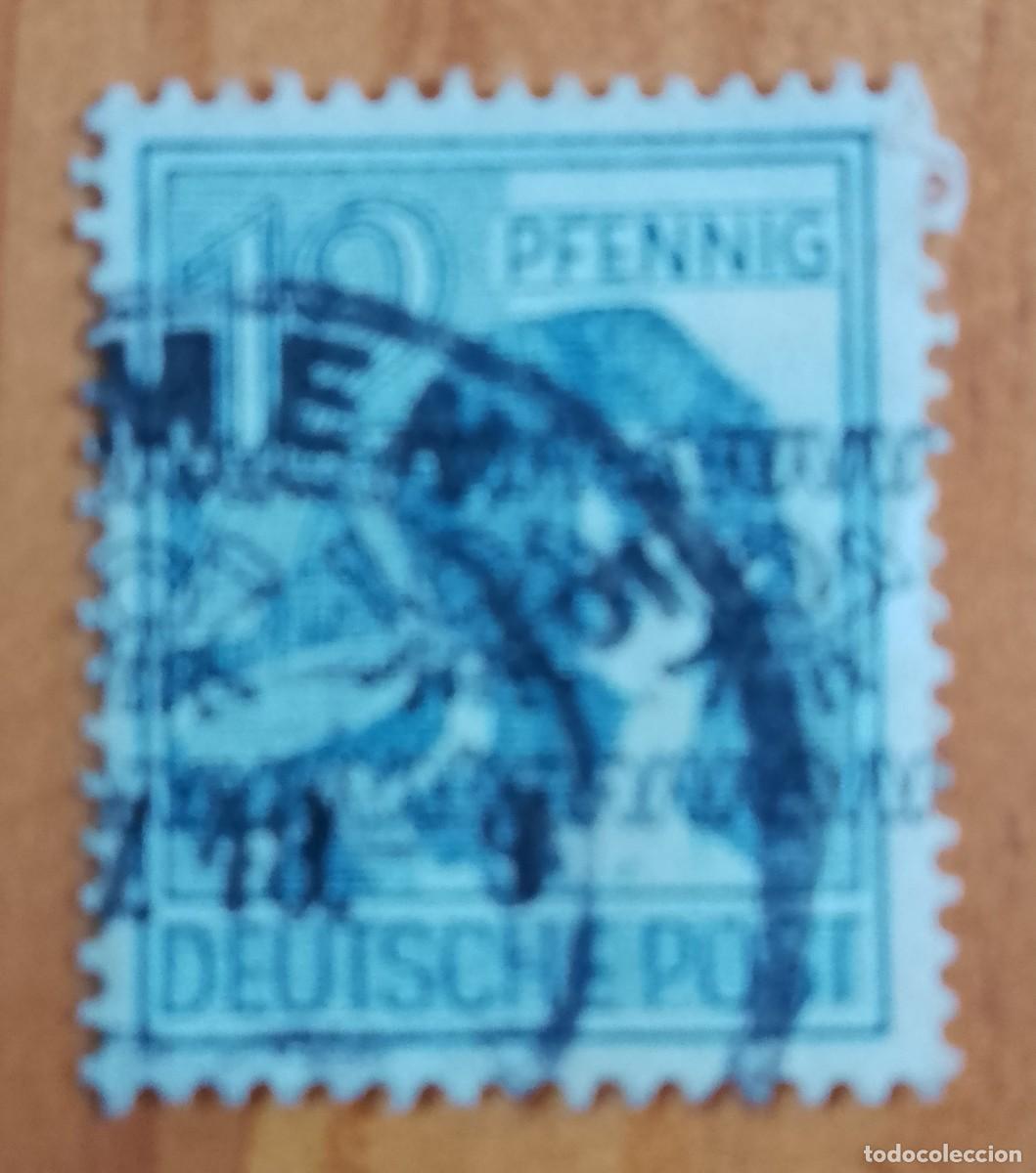 Sellos: ALEMANIA - V/F 80 PFENNIG