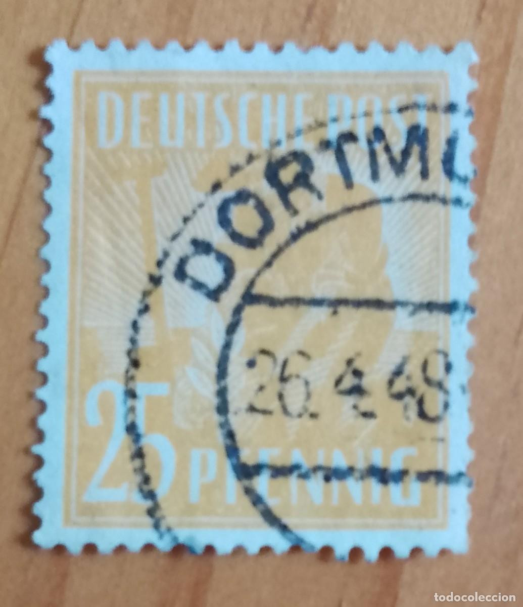 Sellos: ALEMANIA - V/F 25 PFENNIG - A&Ntilde;O 1946 - OFICIOS