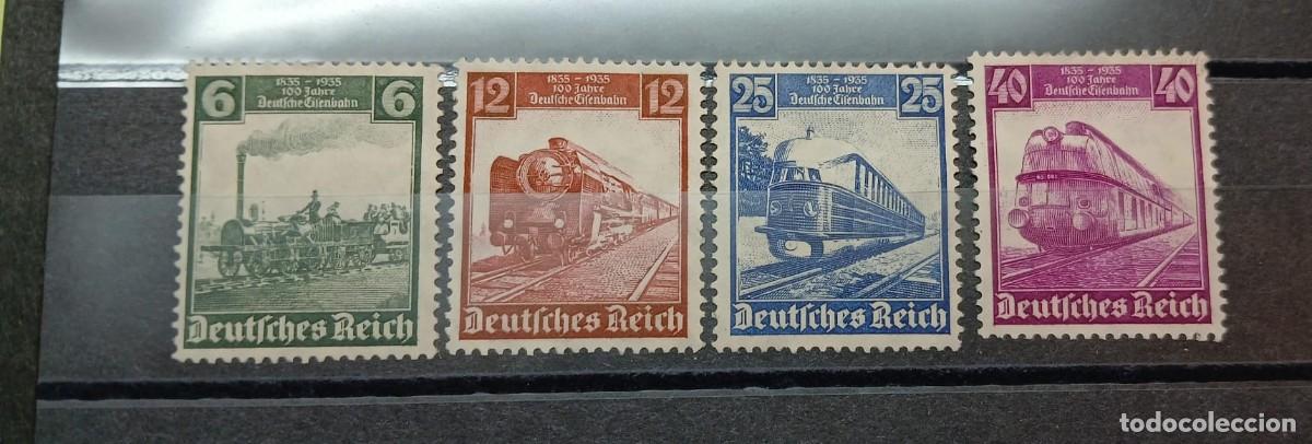 Sellos: Serie ferrocarriles sin usar. BIEN