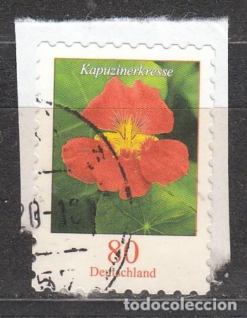 Sellos: ALEMANIA SERIE BASICA FLOR DE 80 - USADO