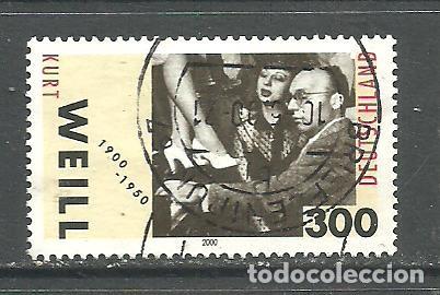 Sellos: ALEMANIA FEDERAL 2000 - MICHEL NRO. 2100 - USADO