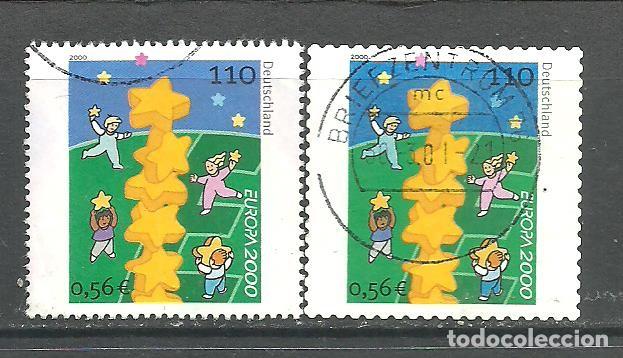 Sellos: ALEMANIA FEDERAL 2000 - MICHEL NRO. 2113-14 - USADO