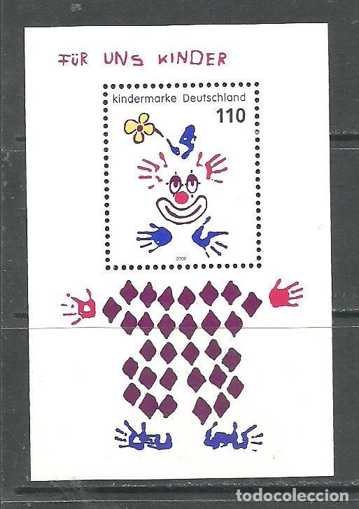 Sellos: ALEMANIA FEDERAL 2000 - MICHEL NRO. 53 BLOCK - NUEVO
