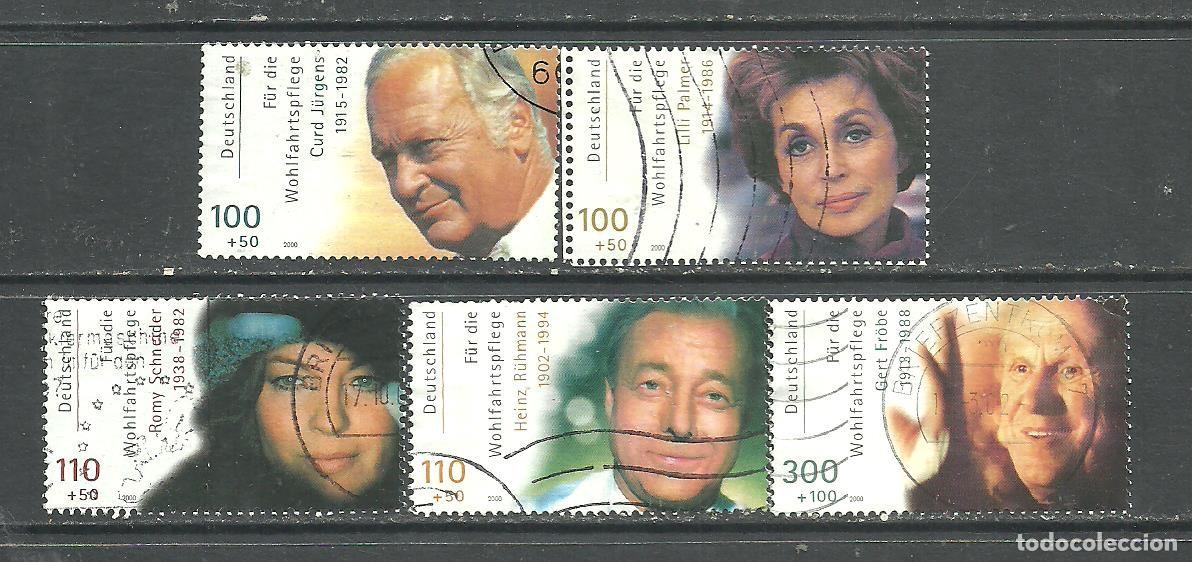 Sellos: ALEMANIA FEDERAL 2000 - MICHEL NRO. 2143-47 - USADO
