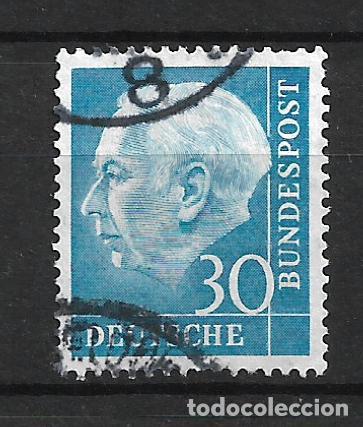 Sellos: alemania 1954 michel 187 usado 6&euro;- 7/31