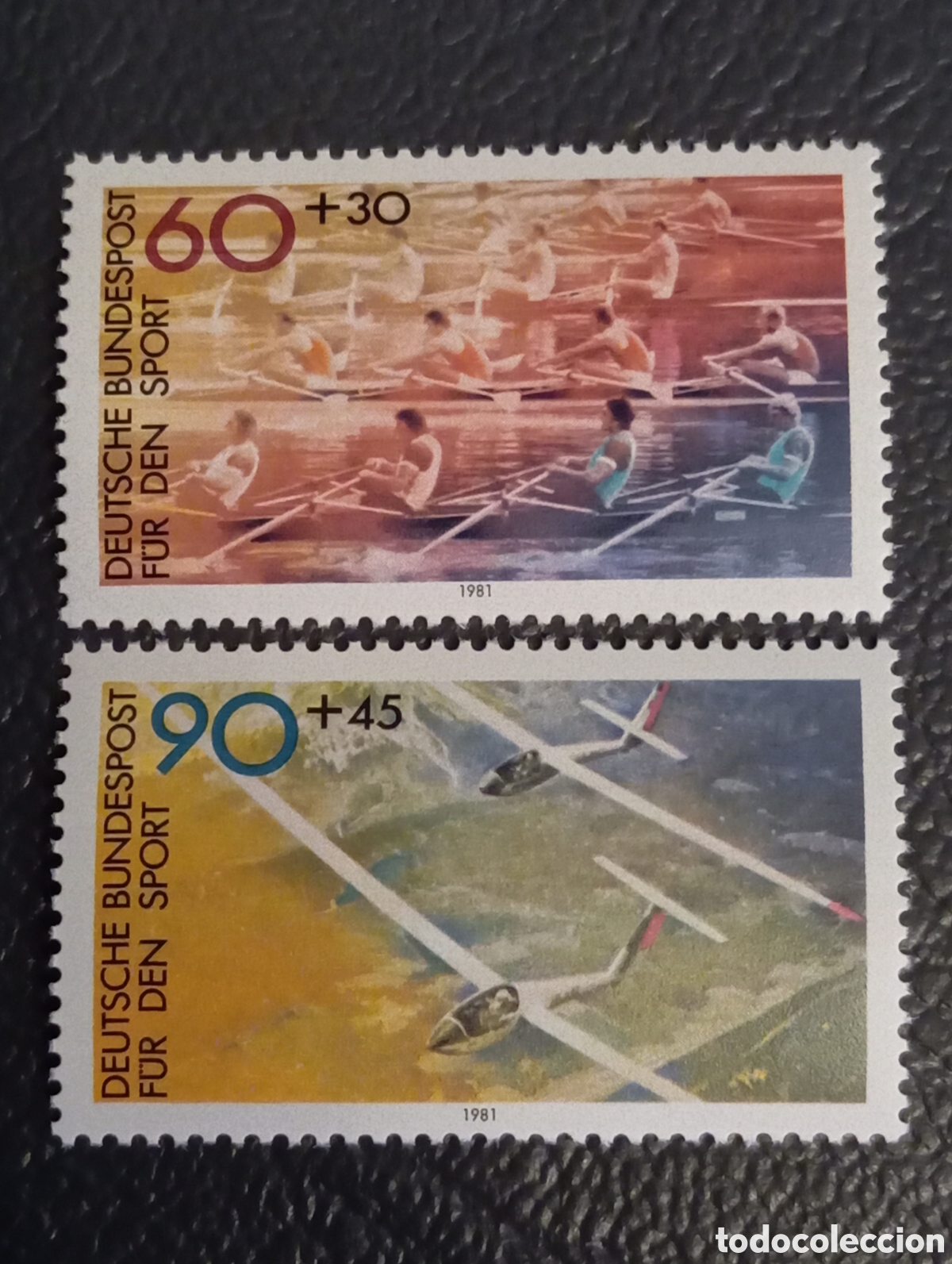 Sellos: RFA Alemania 1981 Serie Deporte Mi 1094-1095 MNH**