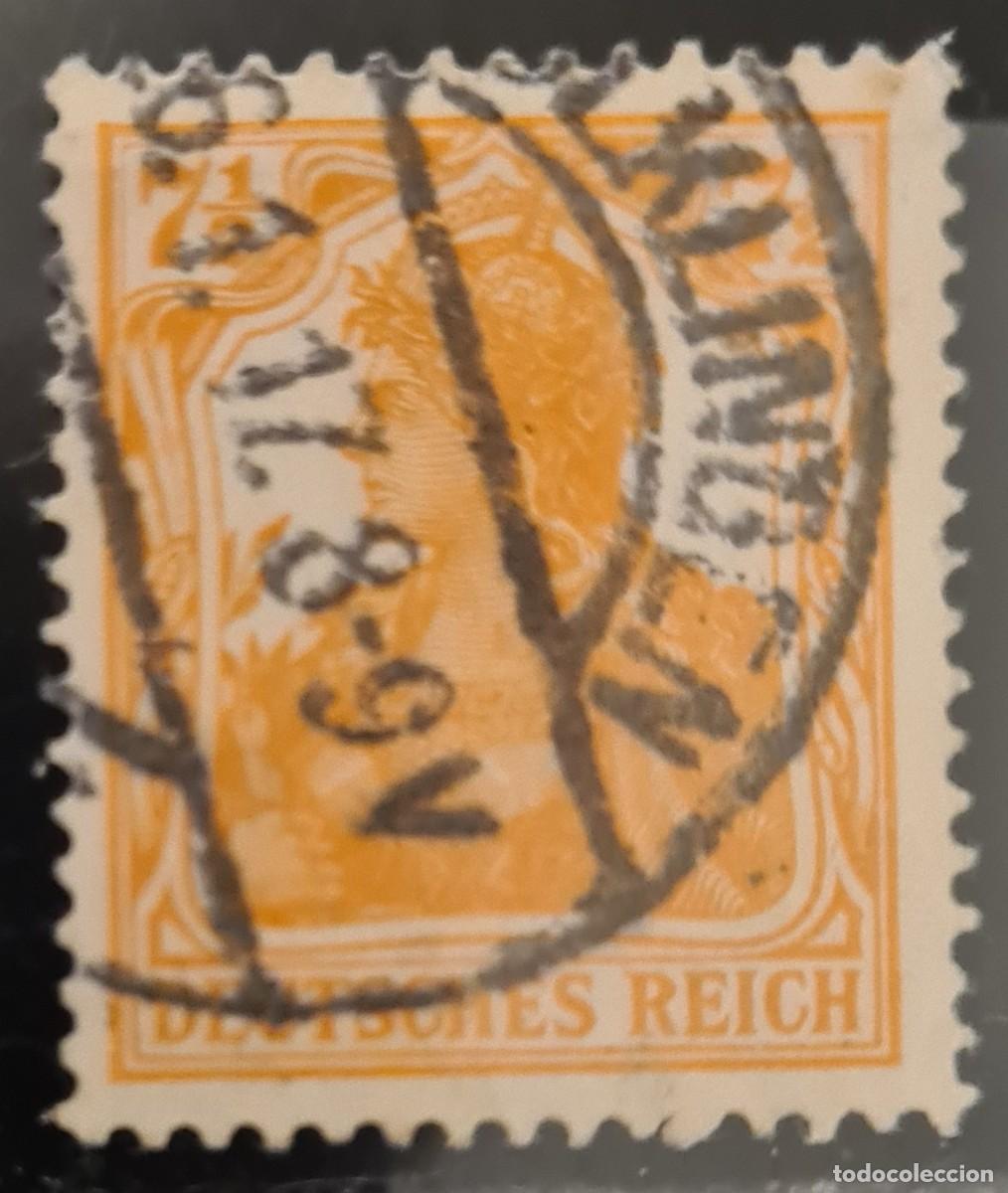 Sellos: Sello usado de Alemania 1916-19