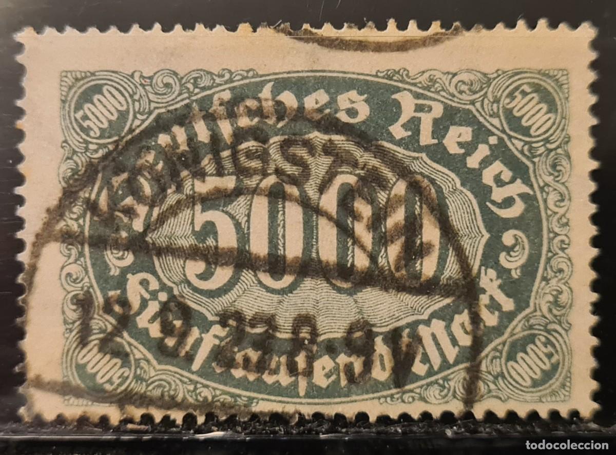 Sellos: Sello usado de Alemania 1922