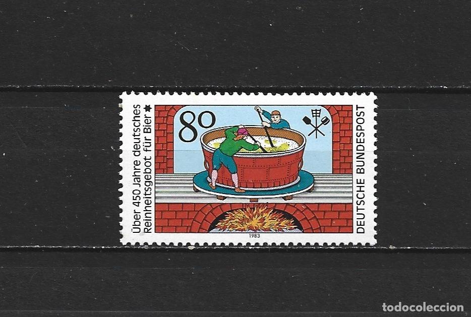 Sellos: ALEMANIA FEDERAL YVERT NUM. 1011 ** SERIE COMPLETA SIN FIJASELLOS