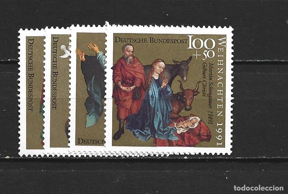 Sellos: ALEMANIA FEDERAL YVERT NUM. 1410/1413 ** SERIE COMPLETA SIN FIJASELLOS