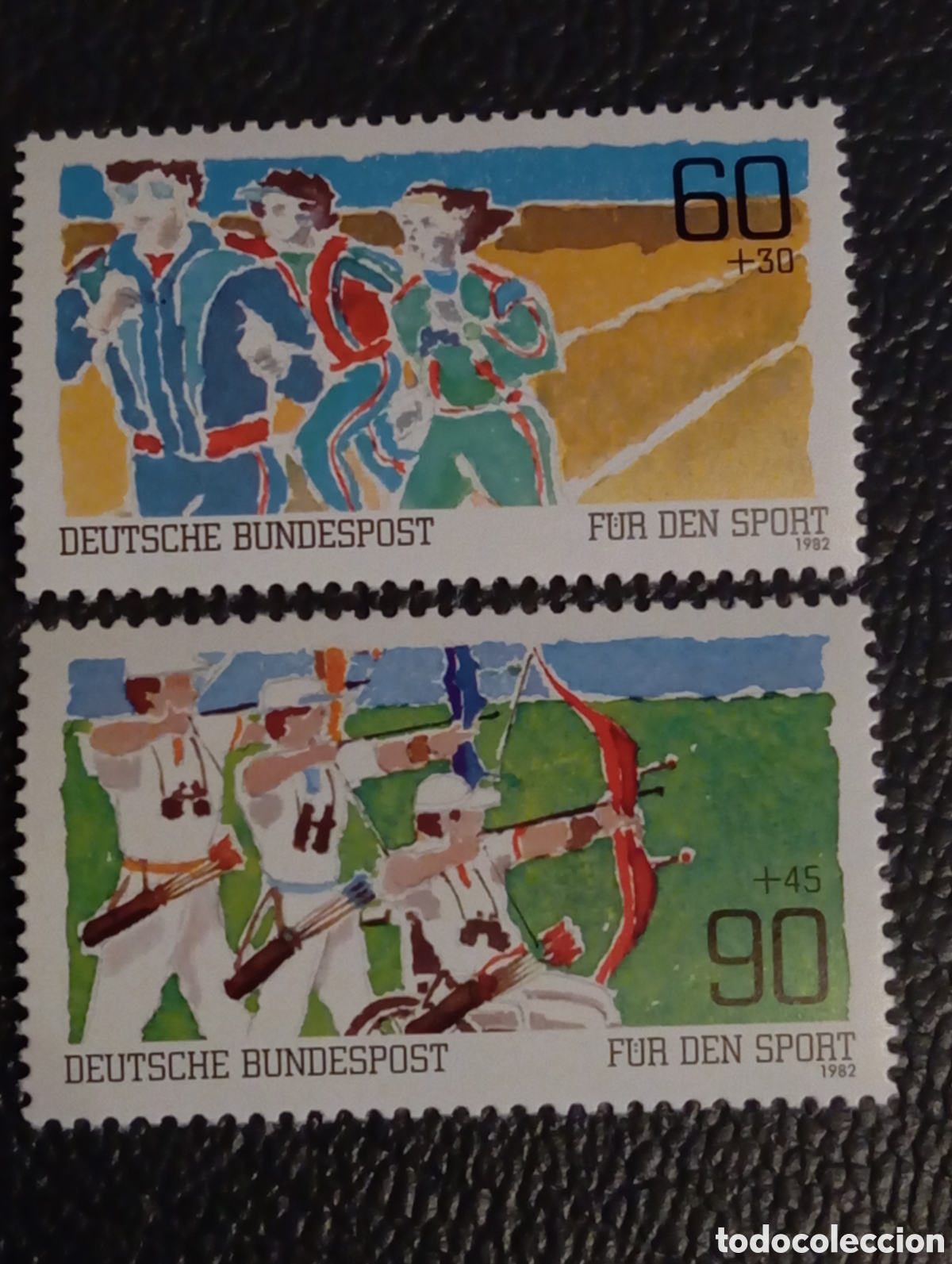 Sellos: Alemania Occidental 1982 Deportes MNH** Michel 1127/1128
