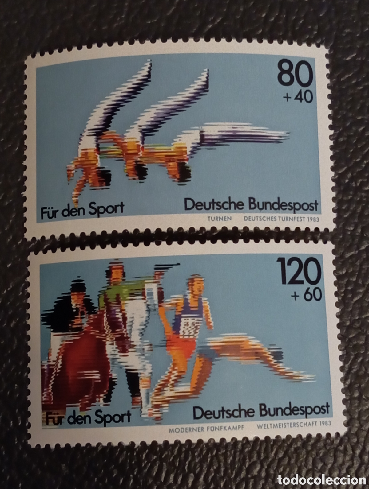 Sellos: Alemania Federal 1983 Serie Deportes MNH Mi 1172-1173**