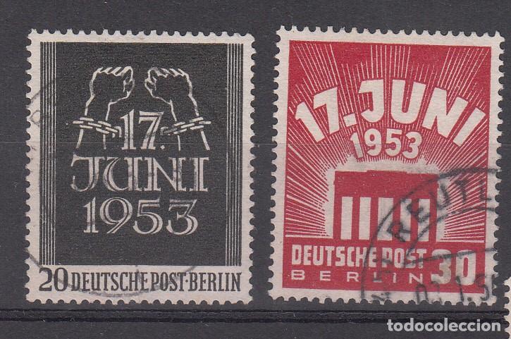 Sellos: 1953 ALEMANIA - BERL&Iacute;N - SERIE COMPLETA EN USADO NUMS. 96 a 97