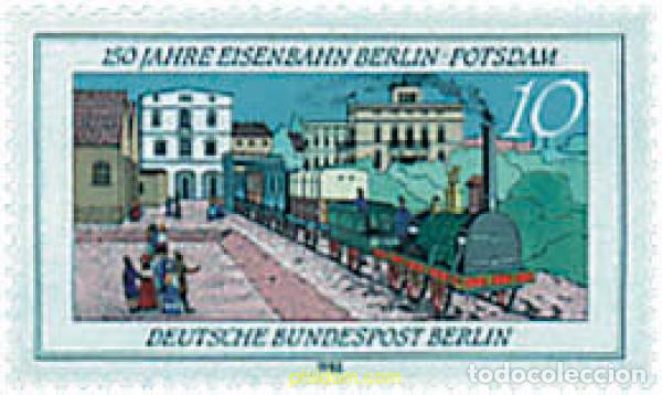 Sellos: 60430 MNH ALEMANIA. Berl&iacute;n 1988 150 ANIVERSARIO DEL FERROCARRIL BERLIN-POTSDAM