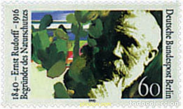 Sellos: 64851 MNH ALEMANIA. Berl&iacute;n 1990 150 ANIVERSARIO DEL NACIMIENTO DE ERNST RUDORFF