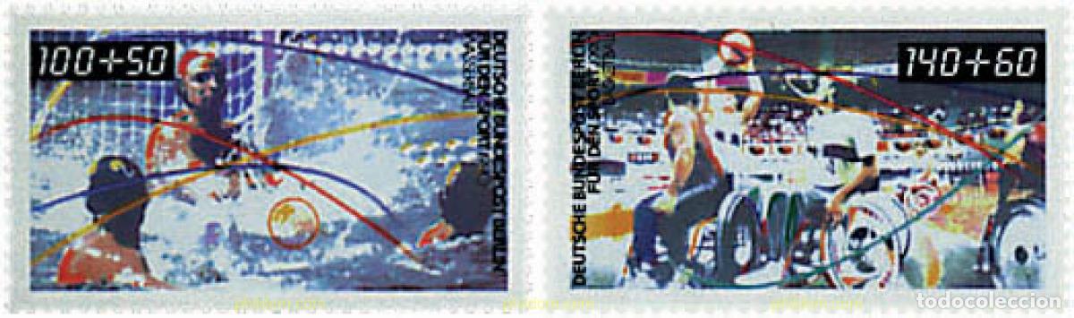 Sellos: 64872 MNH ALEMANIA. Berl&iacute;n 1990 PRO DEPORTE