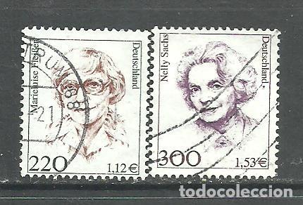 Sellos: ALEMANIA FEDERAL 2001 - MICHEL NRO. 2158-59 - USADO