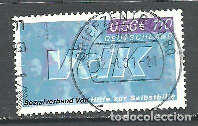 Sellos: ALEMANIA FEDERAL 2001 - MICHEL NRO. 2160 - USADO