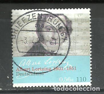 Sellos: ALEMANIA FEDERAL 2001 - MICHEL NRO. 2163 - USADO