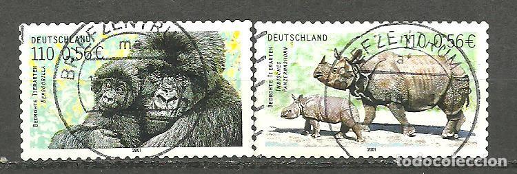 Sellos: ALEMANIA FEDERAL 2001 - MICHEL NRO. 2204-05 - USADO