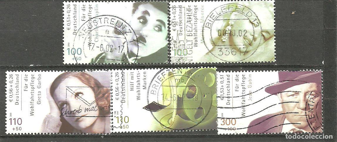 Sellos: ALEMANIA FEDERAL 2001 - MICHEL NRO. 2218-22 - USADO