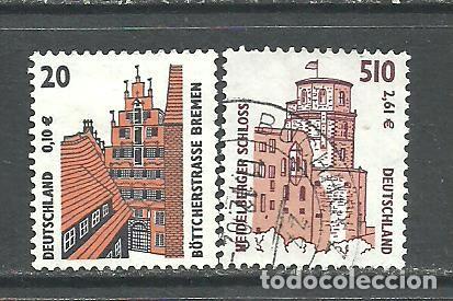 Sellos: ALEMANIA FEDERAL 2001 - MICHEL NRO. 2224-25 - USADO