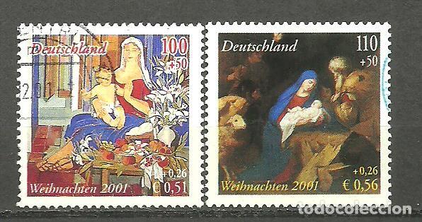 Sellos: ALEMANIA FEDERAL 2001 - MICHEL NRO. 2226-27 - USADO