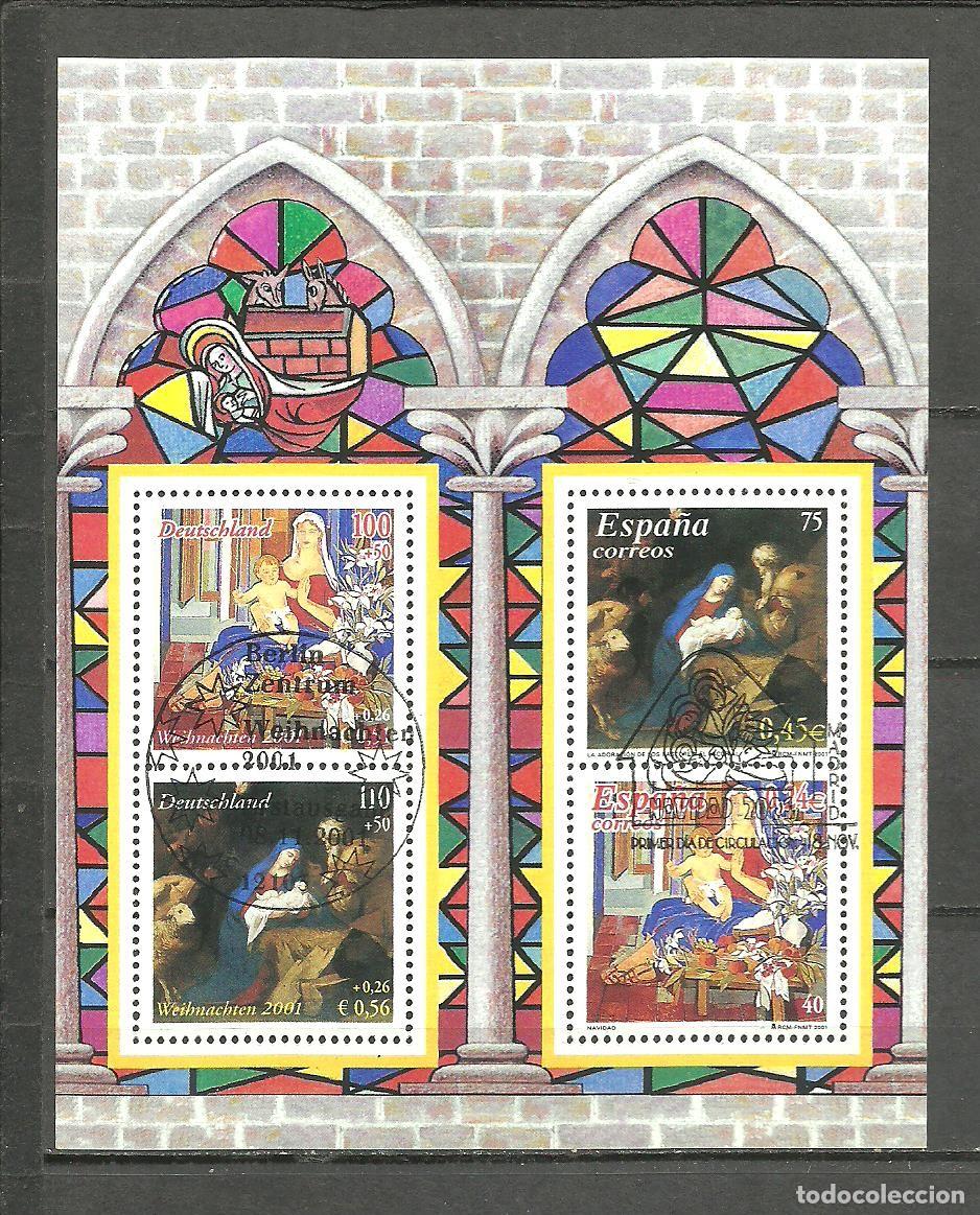 Sellos: ALEMANIA FEDERAL 2001 - MICHEL NRO. 56 BLOCK - MATASELLADO