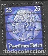 Sellos: SELLO USADO DE ALEMANIA REICH 1934, YT 508