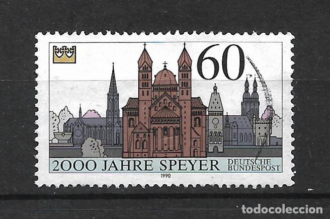 Sellos: alemania 1990 michel 1444 usado - 19/64