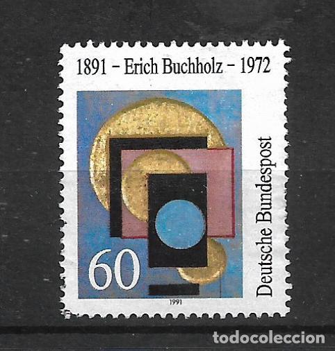 Sellos: alemania 1991 michel 1493 usado - 19/64