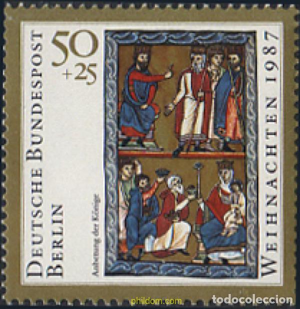 Sellos: 131741 MNH ALEMANIA. Berl&iacute;n 1987 NAVIDAD