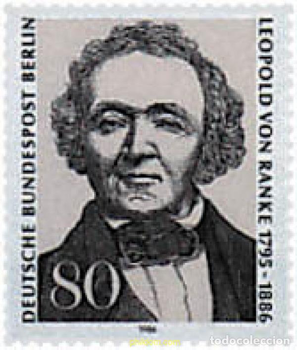 Sellos: 64825 MNH ALEMANIA. Berl&iacute;n 1986 CENTENARIO DE LA MUERTE DE LEOPOLD VON RANKE