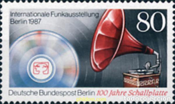 Sellos: 131728 MNH ALEMANIA. Berl&iacute;n 1987 SALON INTERNACIONAL DE LA RADIO Y LA TELEVISION, EN BERLIN