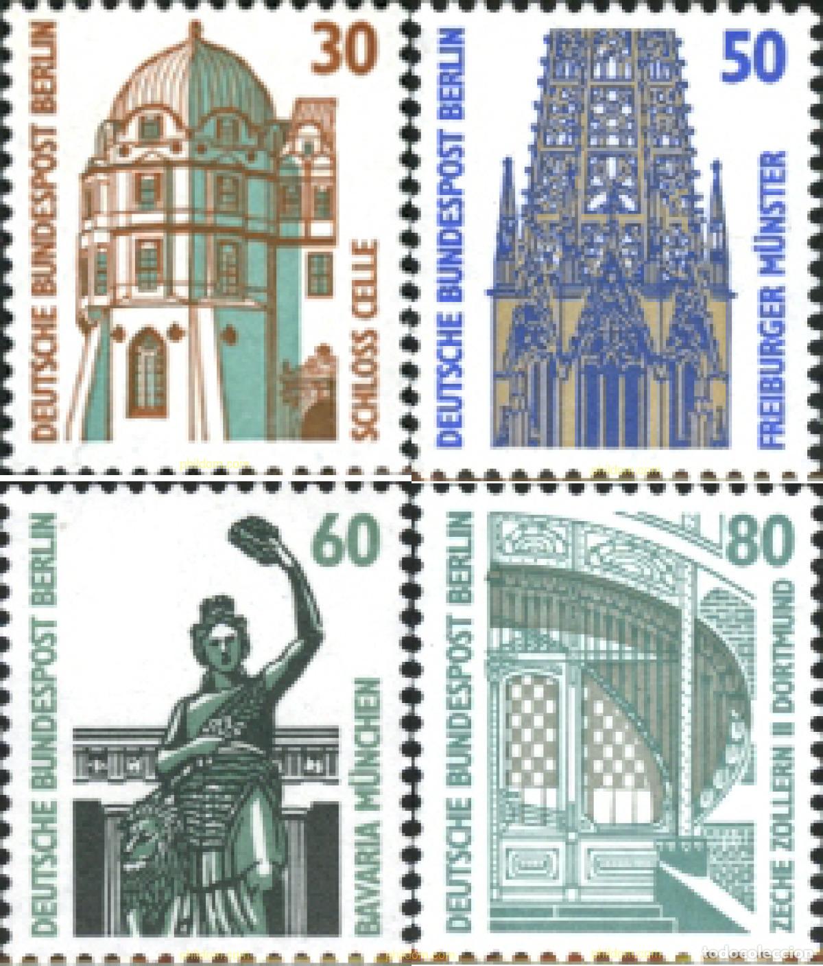 Sellos: 131740 MNH ALEMANIA. Berl&iacute;n 1987 CURIOSIDADES TURISTICAS