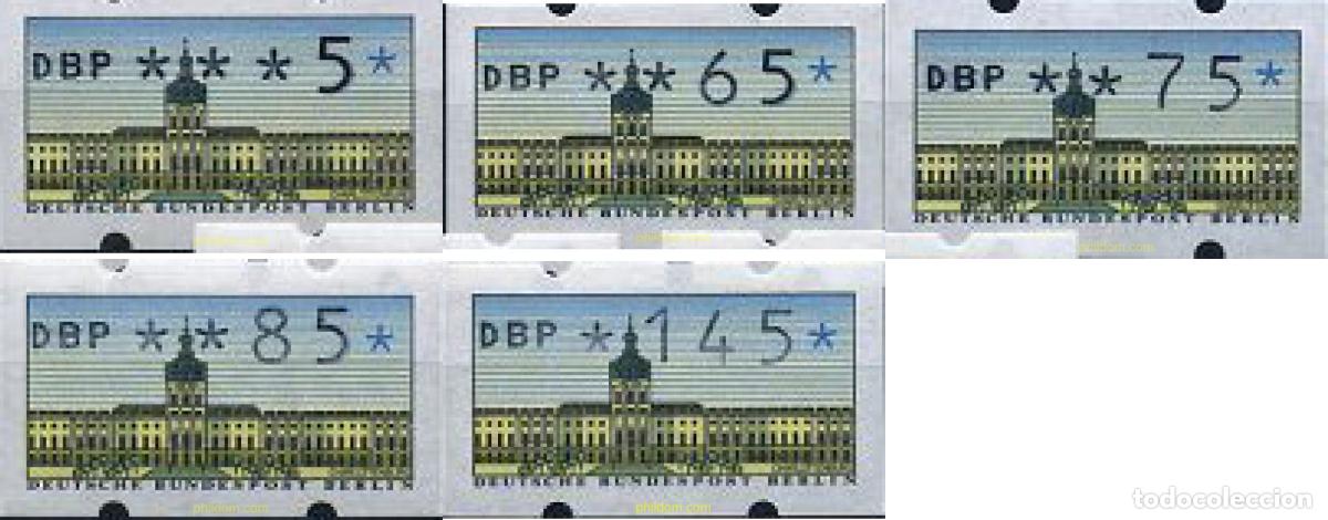 Sellos: 134220 MNH ALEMANIA. Berl&iacute;n 1987 CASTILLOS