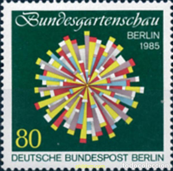 Sellos: 131652 MNH ALEMANIA. Berl&iacute;n 1985 EXPOSICION FEDERAL DE HORTICULTURA
